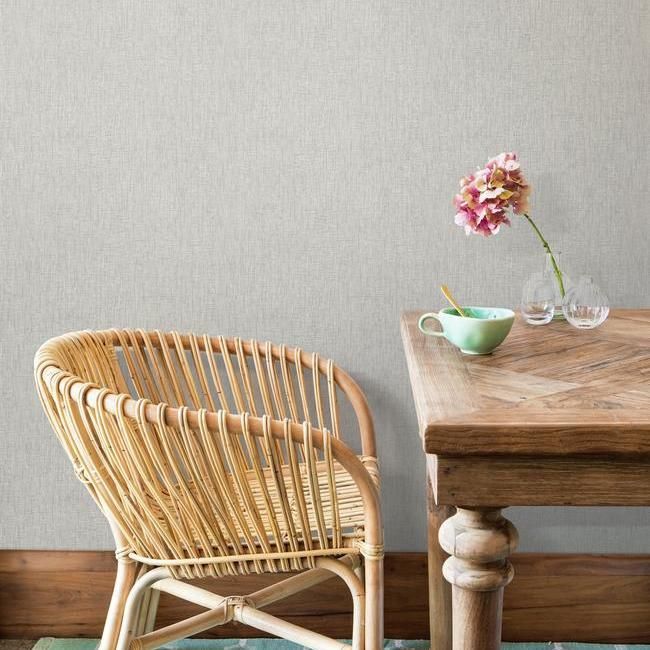 Обои Ronald Redding Tea Garden Threaded Silk AF6543 фото в интерьере